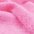 Dyed Sherpa Fleece Velvet Fabric